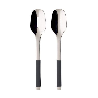 S+ Cosy Grey Salad Servers 2pcs