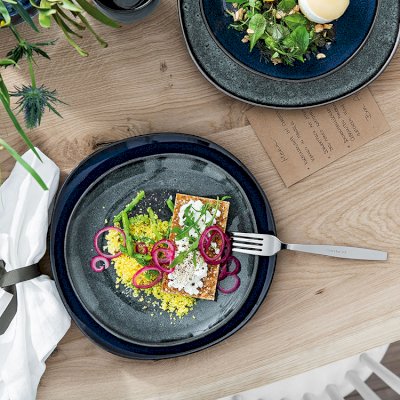 Lave Gris Salad Plate
