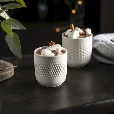 Manufacture Collier Blanc Mug Set 2pcs