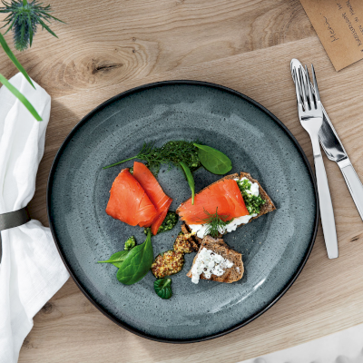 Lave Gris Dinner Plate