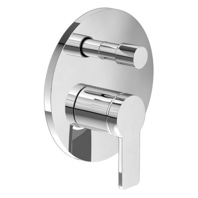 Architectura Concealed single-lever bath / shower mixer, Chrome