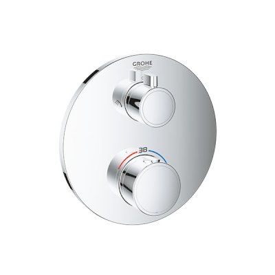 Grohtherm THM trimset shower round
