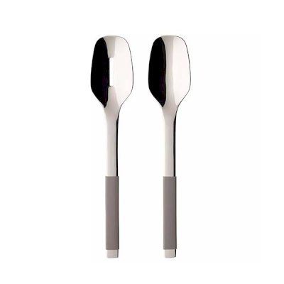 S+ Cosy Taupe Salad Servers 2pcs