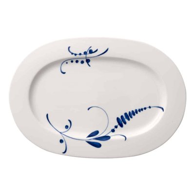 Old Luxembourg Brindille Oval Platter 35x23.5cm