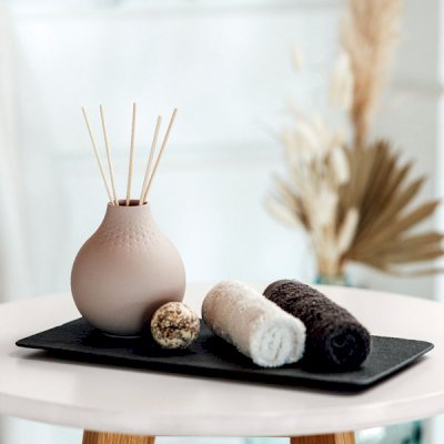 Manufacture Collier Beige Vase Perle Small