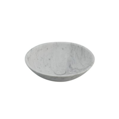 Natural Marble Washroom Basin Carrara , Polished