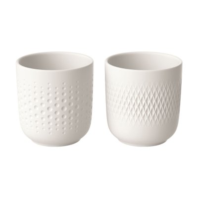 Manufacture Collier Blanc Mug Set 2pcs