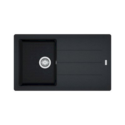 FraGranite Sink 860X500mm,  reversible,  onyx white 3 1/2
