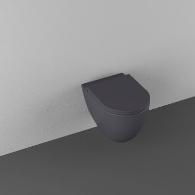 Infinity Clearim Plus Wall Hung WC 2C-Anthracite Matt