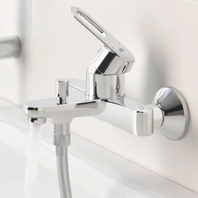BauLoop Single Lever Bath Mixer