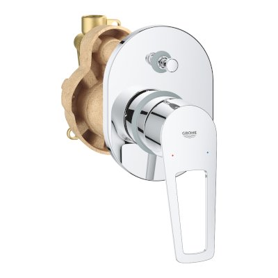 Bauloop Single-Lever Bath Mixer 1/2