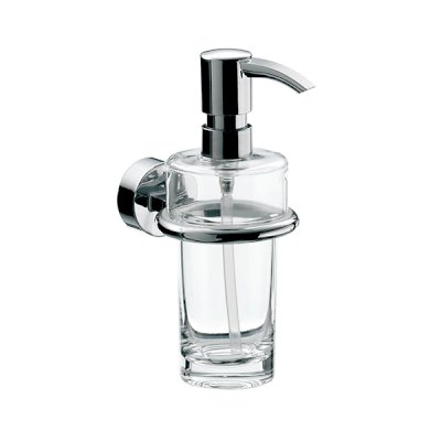 Soap Dispenser Clear - Chrome