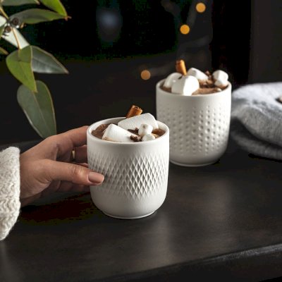 Manufacture Collier Blanc Mug Set 2pcs
