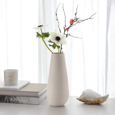 Manufacture Collier Beige Vase Carre Tall