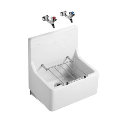 ALDER SINK 51X38 WHITE GRTNG
