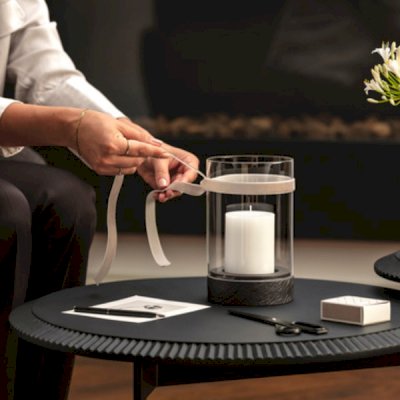 Manufacture Rock Home Hurricane Lamp Medium