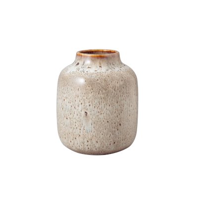 Lave Home Nek Vase Beige Small 12.5x12.5x15.5cm