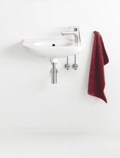 O.Novo Compuct Washbasin with Central TapHole