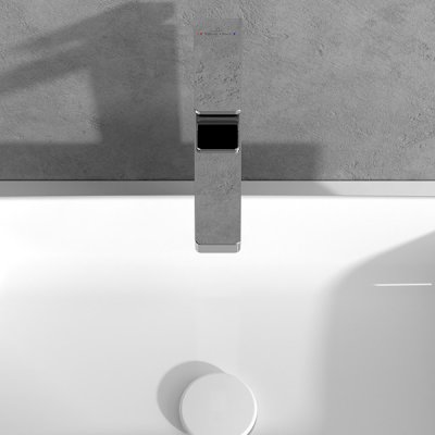 Architectura Square Tall single-lever basin mixer