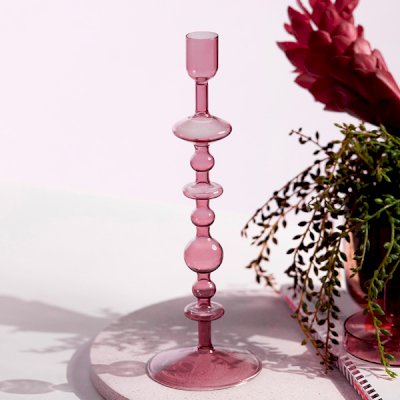Like Home Candleholder Bubble Grape Large
