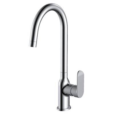 Kitchen Mixer Chrome with Flexible Hose