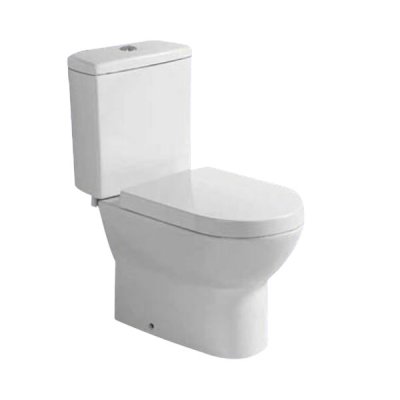 two piece toilet P-trap.-B