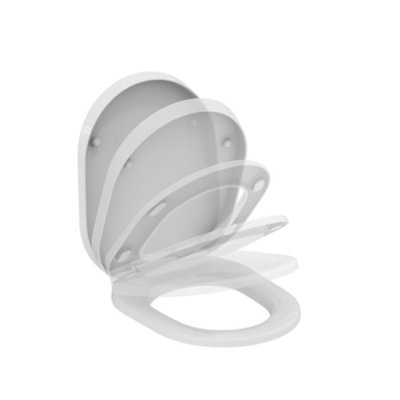 CONNECT SEAT WHT & CVR SLOW CLOSE THIN
