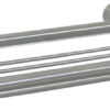 Stainless Steel Satin Spare Toilet Roll Holder - Image 2