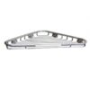 Chrome-Plated Brass Triangular Soap Dish