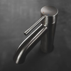 Essence Basin Mixer S-Size in Brushed Hard Graphite