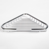 Chrome-Plated Brass Triangular Soap Dish - Image 2
