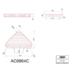 Chrome-Plated Brass Triangular Soap Dish - Image 3