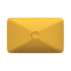 ColorIsvea Opaque 60cm Countertop Washbasin 6A Gold