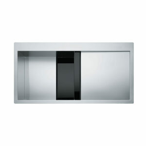 Crystal Line CLV 214 Stainless Steel Glass Black