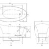 Aveo Free Standing Bathtub - Image 2