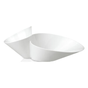 New Wave Eye Catcher Double Bowl 49x27cm