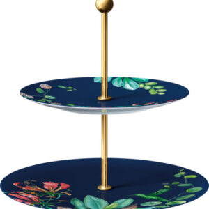 Avarua Two-Tier Tray Stand 27.5x27.5x27cm