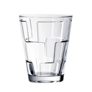 Dressed Up Water Glass Set 4pcs Clear