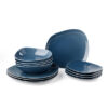 Organic Turquoise Starter Set Plate 12pcs