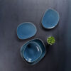 Organic Turquoise Starter Set Plate 12pcs - Image 2