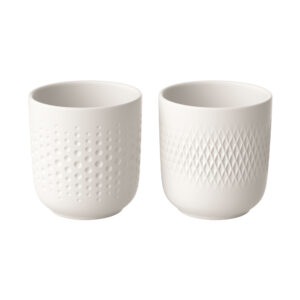 Manufacture Collier Blanc Mug Set 2pcs