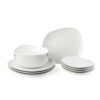 Organic White Starter Set Plate 12pcs