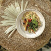 Perlemor Sand Pasta Bowl 22cm - Image 2