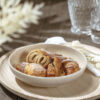 Perlemor Sand Pasta Bowl 22cm - Image 3